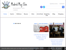 Tablet Screenshot of madridmuychic.com
